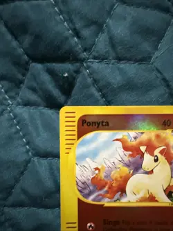 Pokemon TCG Vintage Ponyta 126/165 Expedition E-Reader Reverse Holo Common Card - Image 2