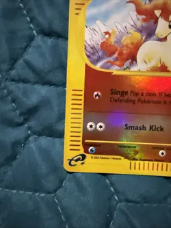 Pokemon TCG Vintage Ponyta 126/165 Expedition E-Reader Reverse Holo Common Card - Image 5