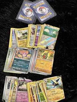 Pokemon Card Bulk lot 100 HOLO/REVERSE HOLO ONLY- PLUS TWO EX/V/UR/Vstar- ALL NM - Image 2