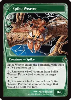 Spike Weaver (Future Sight) -Foil Light Play MTG Mystery Booster 2 - Image 1