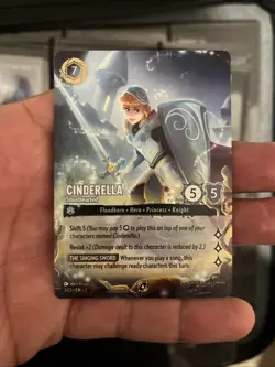 Cinderella - Stouthearted - Disney Lorcana Tournament Promo Card DLPC 3/C1 DLC - Image 1