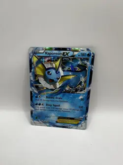 Pokemon Trading Card Vaporeon EX XY Generations 24/83 Holo - Image 1