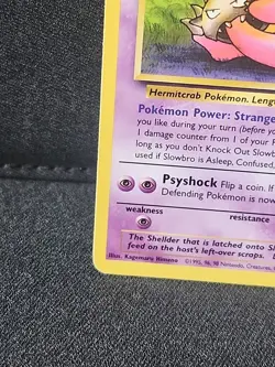 Slowbro 43/62 Fossil - LP Condition - Vintage Pokemon TCG Card - WOTC Era - Image 3