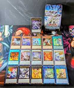 Yugioh Blue Eyes Structure Deck Core + 15 Bonus Cards (55 Cards) (No Box) NM - Image 1