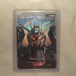 Gundam Card Game (R-008) C+ Resource Freedom Gundam - Foil - Image 1