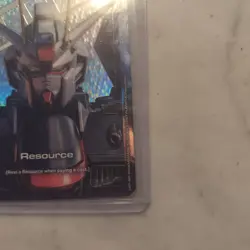 Gundam Card Game (R-008) C+ Resource Freedom Gundam - Foil - Image 4