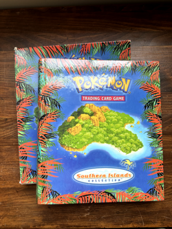 Pokemon TCG Southern Islands Complete Set with Binder and Post Cards - Image 1