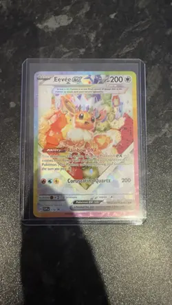 Eevee ex SVP 174 Prismatic Evolutions Black Star Promo Card SPC Promo - Image 1
