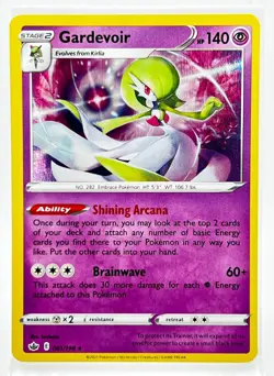 Pokemon Card Chilling Reign 2021 Gardevoir HOLO RARE 061/198 - Image 1