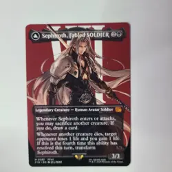 Sephiroth, Fabled SOLDIER (0382) (Borderless) Final Fantasy Regular - Image 1