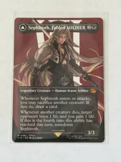 Sephiroth, Fabled SOLDIER (0382) (Borderless) Final Fantasy Regular - Image 1