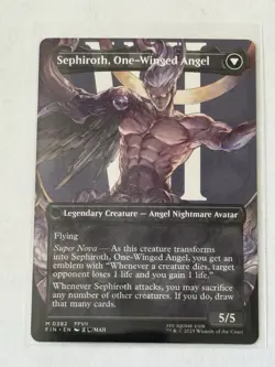 Sephiroth, Fabled SOLDIER (0382) (Borderless) Final Fantasy Regular - Image 2
