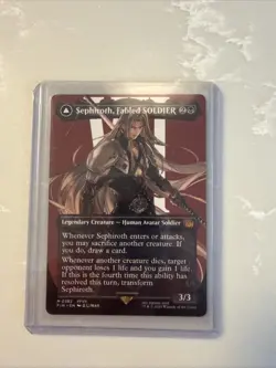 Sephiroth, Fabled SOLDIER (0382) (Borderless) Final Fantasy Regular - Image 1