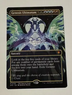 MTG - Genesis Ultimatum - Borderless Tarkir Dragonstorm Special Guests LP - Image 1
