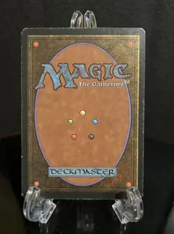 MTG Junun Efreet LP GERMAN Renaissance FBB Artist Signed Christopher Rush Vinage - Image 2