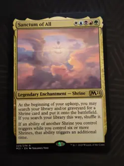 mtg Sanctum of All core set 2021 - Image 1