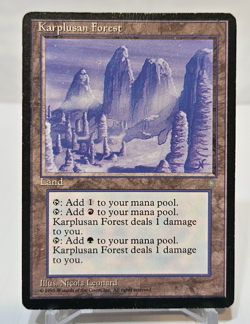 Karplusan Forest Ice Age MTG Magic the Gathering 7246 - Image 1