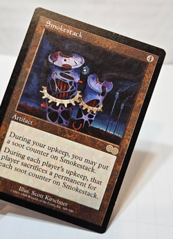 Smokestack Urza's Saga MTG Magic the Gathering 7271 - Image 4