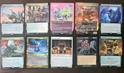 Magic: the Gathering 10 MIXED Rare Lot K - Image 1