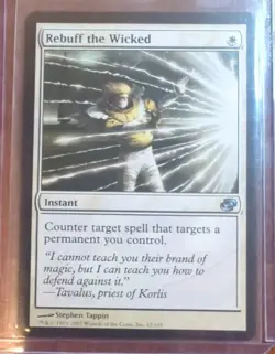 MTG Rebuff the Wicked Magic: The Gathering Planar Chaos Uncommon NM - Image 1