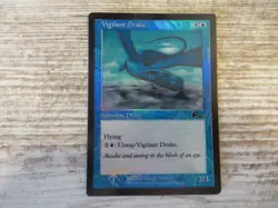 1x FOIL Vigilant Drake - Urza's Legacy - NM - English - OOP MTG - Image 1