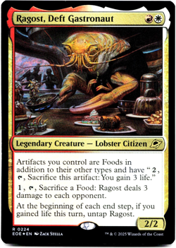 Ragost, Deft Gastronaught (FOIL) - [Edge of Eternities] MTG Magic NM/M 🔥⚪ - Image 3