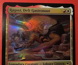 MTG, EDGE OF ETERNITIES. *RAGOST, DEFT GASTRONAUT* #0224, RARE,FOIL,EOE - Image 2
