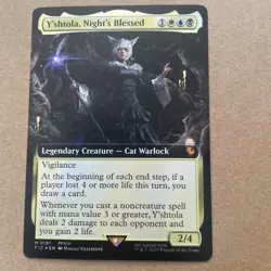 Y'shtola, Night's Blessed FOIL Extended Art Commander FIC 191 Mythic Yshtola NM - Image 1
