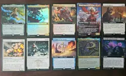 Magic: the Gathering 10 MIXED Rare Lot J - Image 1