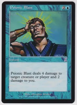 MTG 1X Psionic Blast X1 Time Spiral - Timeshifted Magic - LP - Image 1