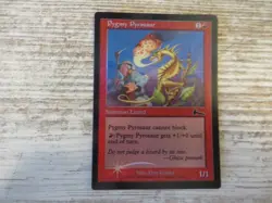 1x FOIL Pygmy Pyrosaur - Urza's Legacy - NM - English - OOP MTG - Image 1