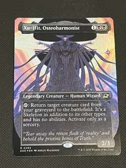 FOIL Borderless XU-IFIT, OSTEOHARMONIST MTG NM-M Edge of Eternities Rare - Image 1