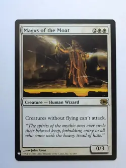 MTG Magus Of The Moat (LIST) The List Reprints Regular Rare 12/189 - Image 1