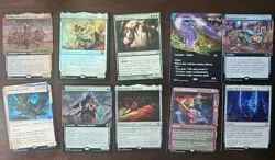 Magic: the Gathering 10 MIXED Rare Lot H - Image 1