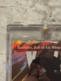 Raubahn, Bull of Ala Mhigo #0533 (Borderless) (Surge Foil) Final Fantasy. NICE!! - Image 3