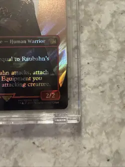 Raubahn, Bull of Ala Mhigo #0533 (Borderless) (Surge Foil) Final Fantasy. NICE!! - Image 5
