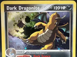 POKEMON EX TEAM ROCKET ROCKET RETURNS DARK DRAGONITE HOLO 15/109 - Image 2