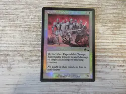 1x FOIL Expendable Troops - Urza's Legacy - NM - English - OOP MTG - Image 1