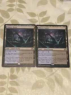 (2x) Watery Grave - Edge of Eternities - Magic the Gathering - Image 1