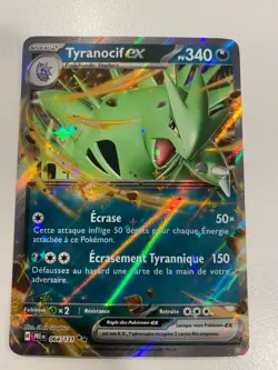 Carte Pokemon Tyranocif Ex 064/131 EV8.5 evolutions prismatiques FR Neuve - Image 1