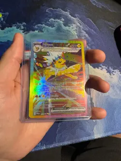Jolteon ex 153/131 Sv: Prismatic Evolutions Holo display card - Image 1