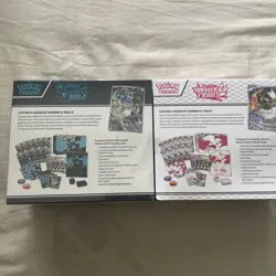 ✅ Pokemon TCG Black Bolt & White Flare Pokemon Center ETB’s | In Hand Sealed ✅🚚 - Image 3