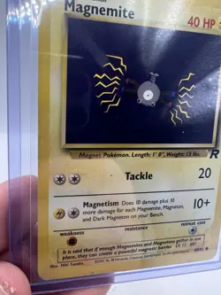 Magnemite 60/82 Pokemon Team Rocket Pokemon Card Lightly Played - Image 5
