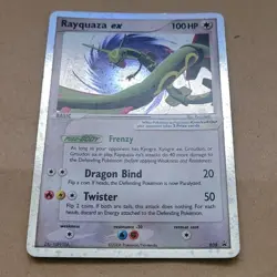 POKEMON BLACK STAR PROMO CARD - #039 RAYQUAZA EX (HOLO) ULTRA RARE NM - Image 1