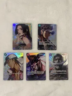 One Piece Card Game Special Card Parallel Set of 5 Kingdoms of Intrigue Complete - Image 1