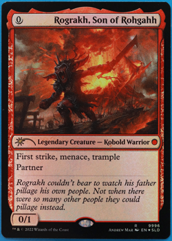 Rograkh, Son of Rohgahh (Secret Lair Promo) FOIL NM MTG CARD (499982) ABUGames - Image 1