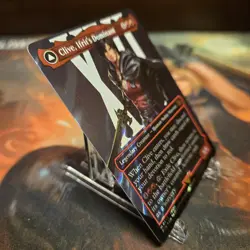 Clive, Ifrit's Dominant (Borderless) (Surge Foil) (0530) Final Fantasy MTG Foil - Image 2