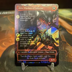 Clive, Ifrit's Dominant (Borderless) (Surge Foil) (0530) Final Fantasy MTG Foil - Image 4