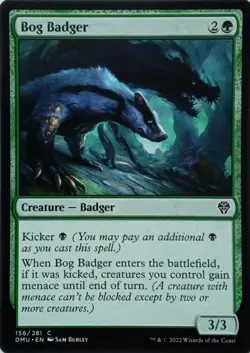 156/281 BOG BADGER COMMON DOMINARIA UNITED MTG CARD - Image 1