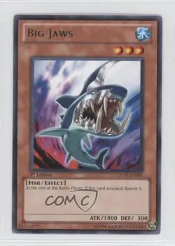 Big Jaws 1st Ed. YuGiOh Generation Force #GENF-EN005 a8x - Image 1
